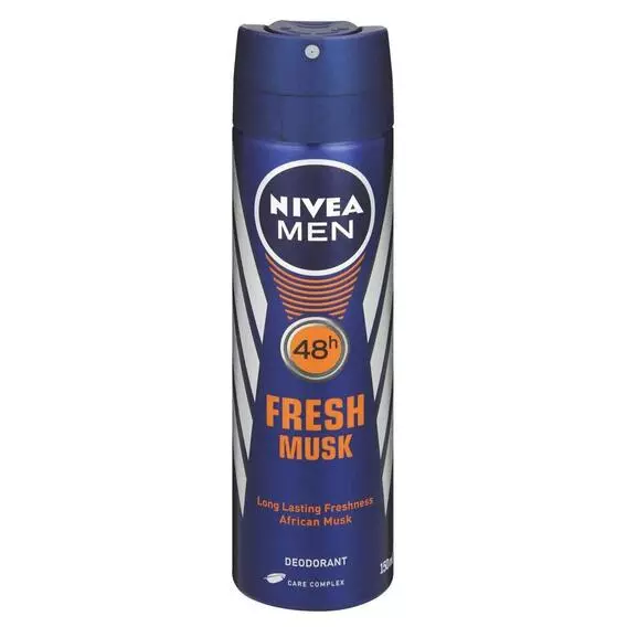 Nivea Men Deo Spray Fresh Musk 150ml Nivea Men Deo Spray Fresh Musk 150ml