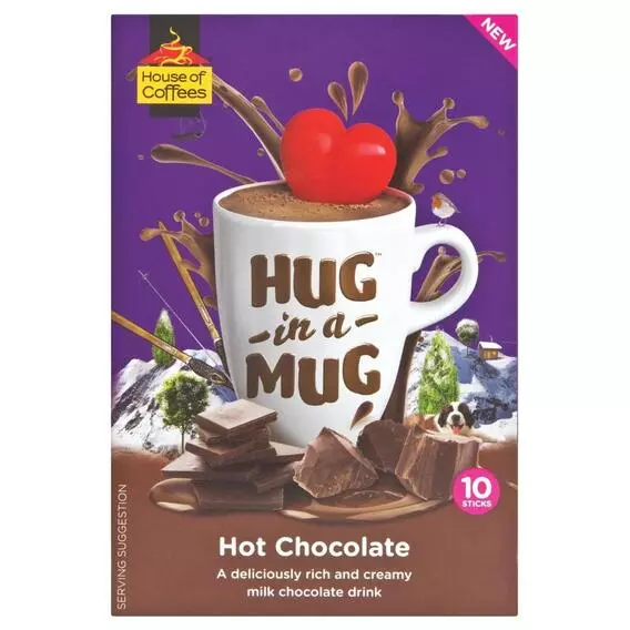 House Of Coffees HOC HIAM Hot Choc 10's 25g House Of Coffees HOC HIAM Hot Choc 10's 25g