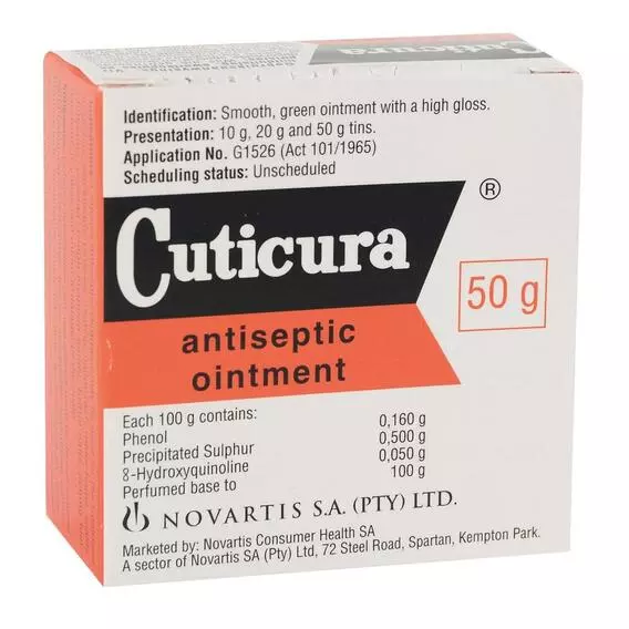 Cuticura Antiseptic Ointment 50g