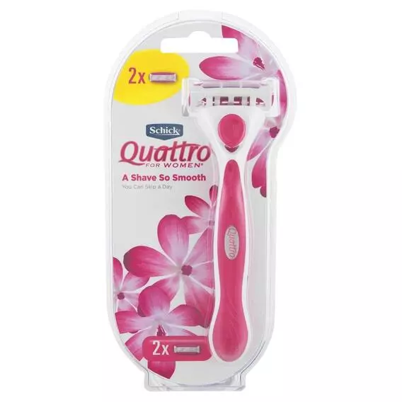 Schick Quattro For Woman Razor Kit