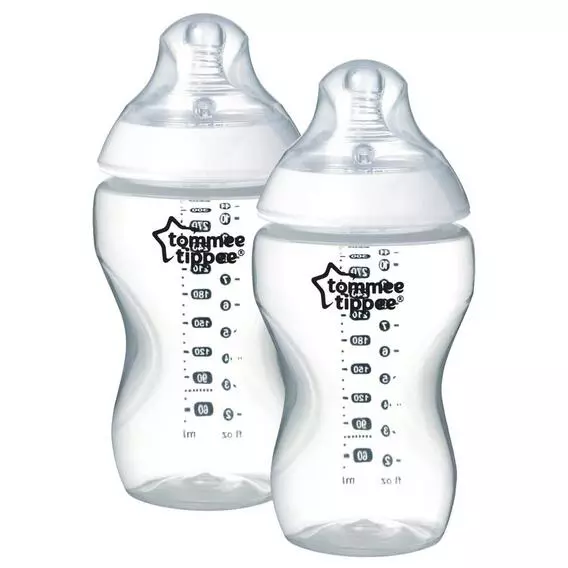 Tommee Tippee 340ml Closer To Nature Bottles 2pk