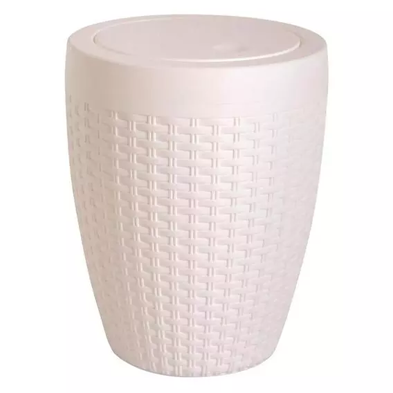 No Brand 7L Rattan Bin White
