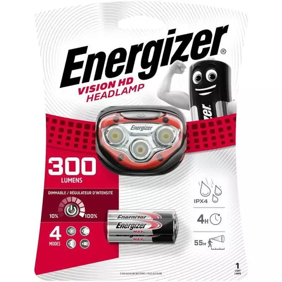 Energiser 200 LUMEN HD HEADLIGHT 200 Lumens HD Energiser 200 LUMEN HD HEADLIGHT 200 Lumens HD
