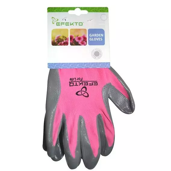 Efekto Nitrile Garden Gloves Pink Medium Efekto Nitrile Garden Gloves Pink Medium