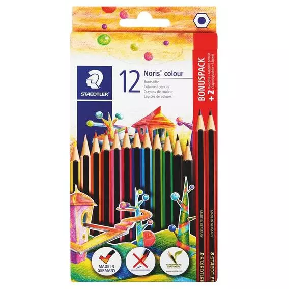 Staedtler Colour Pencils 12Pk Staedtler Colour Pencils 12Pk