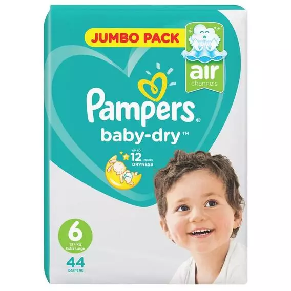 Pampers AB Jumbo X-Large Size 6 44's