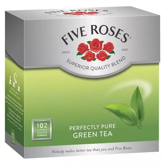 Five Roses Green Tea 102's Five Roses Green Tea 102's