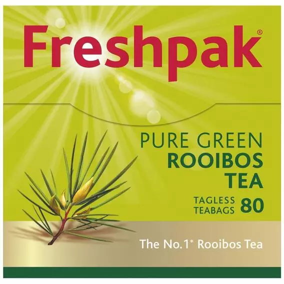 Freshpak Green Rooibos Tagless 80's Freshpak Green Rooibos Tagless 80's