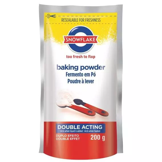 Snowflake Baking Powder Refill 200g Snowflake Baking Powder Refill 200g
