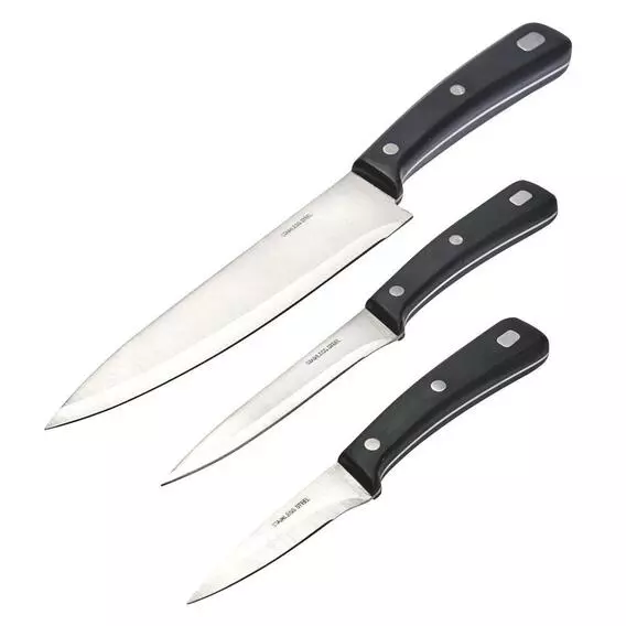 Mainstay 3 Pce Knife Set Mainstay 3 Pce Knife Set