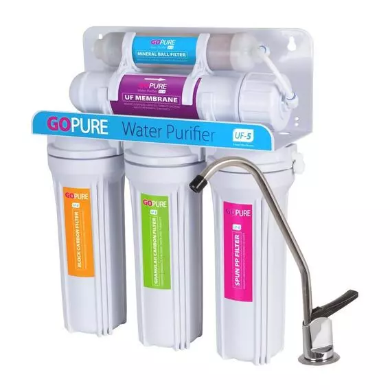 Gopure Bottle Go Pure 5-Stage Water Purifier KWF-105 Gopure Bottle Go Pure 5-Stage Water Purifier KWF-105