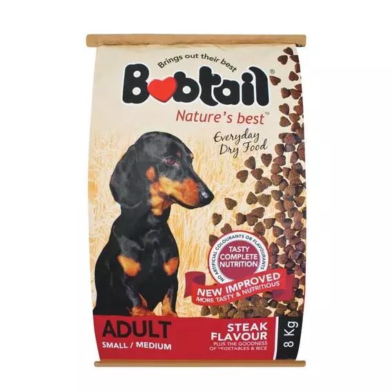 Bobtail Small/ Medium Steak 25kg