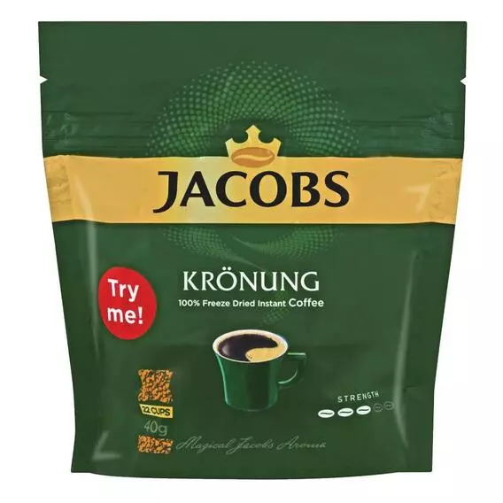 Jacobs/Kron Kronung Coffee Economy Refill 40g Jacobs/Kron Kronung Coffee Economy Refill 40g