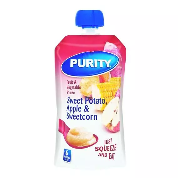 Purity Puree SWT POT Apple S-Corn 110ml