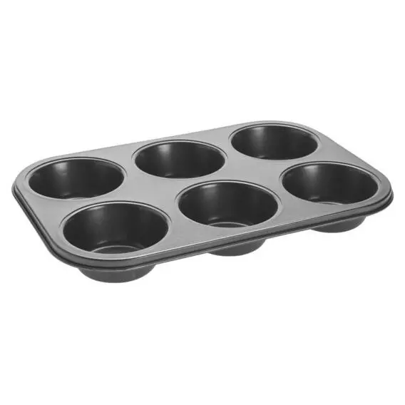 Prestige 6 Cup Jumbo Non-Stick Muffin Pan Prestige 6 Cup Jumbo Non-Stick Muffin Pan