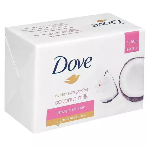 Dove Beauty Cream 4 Pack 100g Dove Beauty Cream 4 Pack 100g