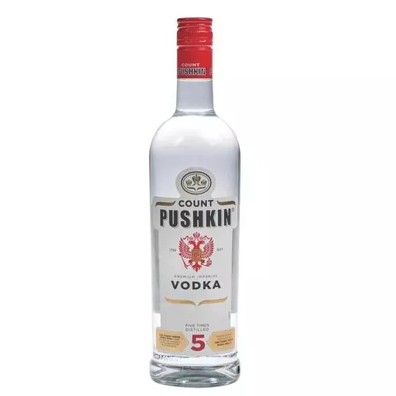 No Brand Count Pushkin Vodka 750ml No Brand Count Pushkin Vodka 750ml