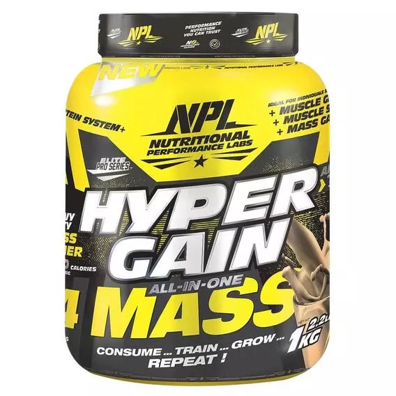NPL Hypergain 1kg Vanilla 1kg
