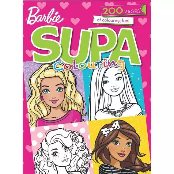 Barbie 200 Page Supa Colouring & Activity Book Barbie 200 Page Supa Colouring & Activity Book