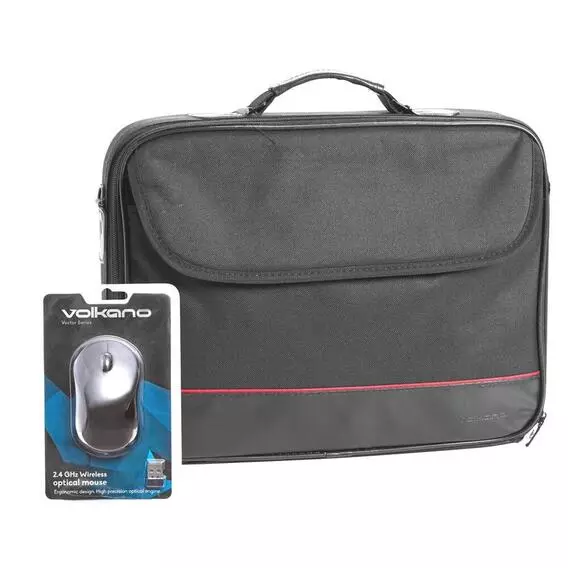 Volkano 28cm Industrial Laptop Bag With Mouse VB-VLB200 Volkano 28cm Industrial Laptop Bag With Mouse VB-VLB200