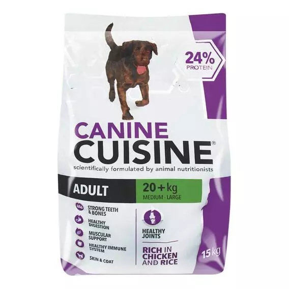 CANINE CUISINE Large Chicken & Rice 15kg