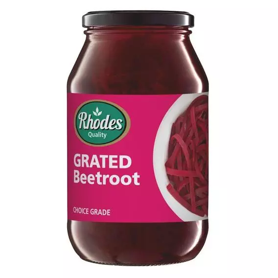 Rhodes Beetroot Grated 780g