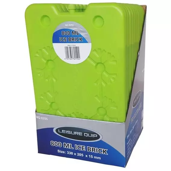 Leisure Quip 800ml Flat Easy Pack Ice Brick Lime MQ8255 Leisure Quip 800ml Flat Easy Pack Ice Brick Lime MQ8255