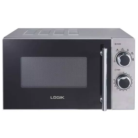 Logik 20L Manual Microwave Oven Silver P70H20L-SES Logik 20L Manual Microwave Oven Silver P70H20L-SES