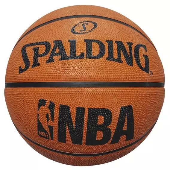 Spalding NBA Rubber Basketball Size 7 Orange Spalding NBA Rubber Basketball Size 7 Orange