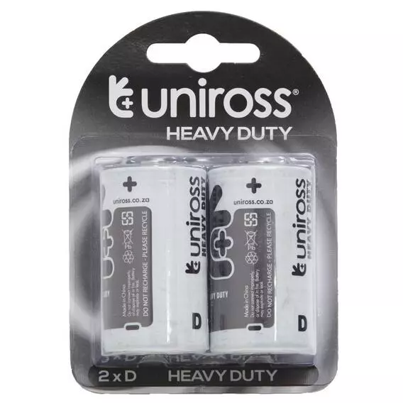 Uniross Heavy Duty D 2 PK