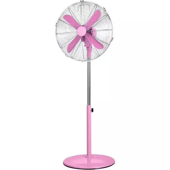 Logik 40CM PEDESTAL FAN PINK PINK Logik 40CM PEDESTAL FAN PINK PINK