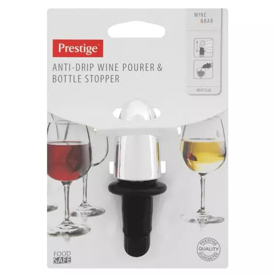 Prestige Anti Drip Pourer And Bottle Stopper Prestige Anti Drip Pourer And Bottle Stopper