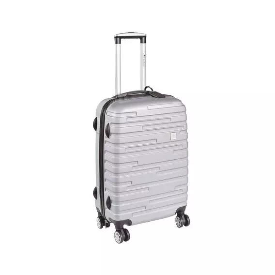 Travelwize 50cm Alto ABS Upright Trolley Silver Travelwize 50cm Alto ABS Upright Trolley Silver
