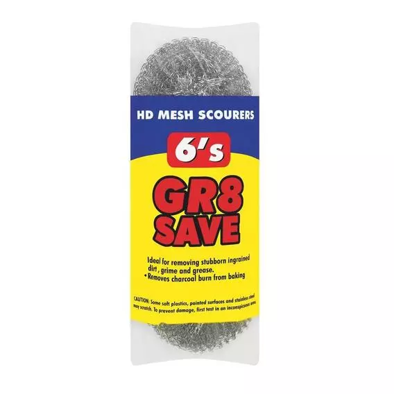 Ethnix Gr8 Save Scourers 6 Pack Ethnix Gr8 Save Scourers 6 Pack