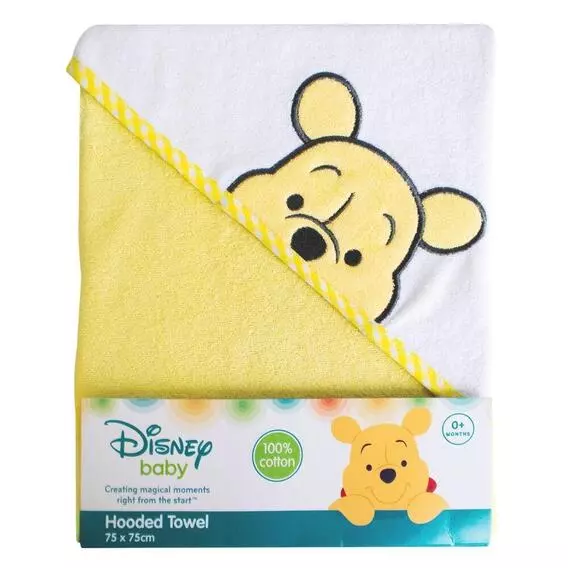 Disney Winnie The Pooh Hooded Towel Disney Winnie The Pooh Hooded Towel