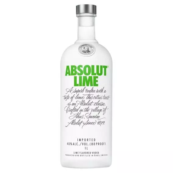 Absolut Lime Vodka 750ml