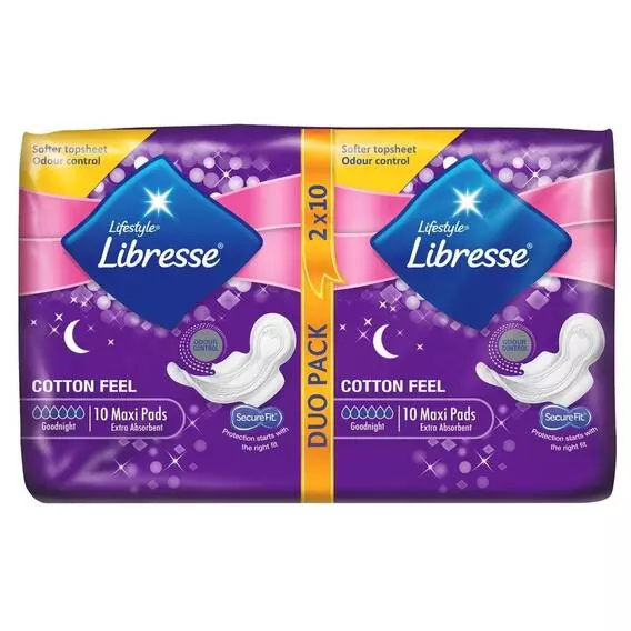 Libresse Maxi CF Goodnight 16's Libresse Maxi CF Goodnight 16's
