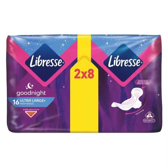 Libresse Ultra Night Wing 16's EW 6X20P ZA