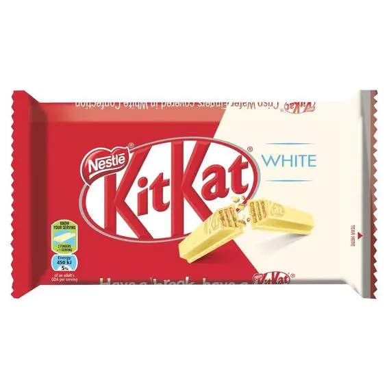 Nestle Kit Kat White Chocolate 41 G Nestle Kit Kat White Chocolate 41 G