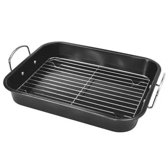 Mainstay Carbon Steel Roaster With Rack