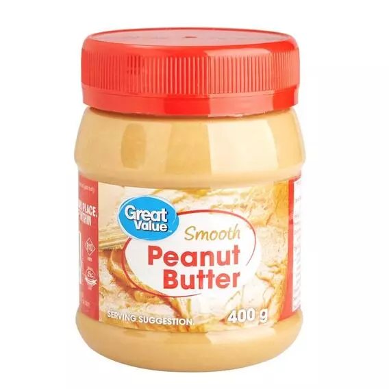 GreatValue Smooth Peanut Butter 400g