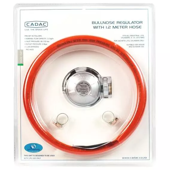 Cadac Hose and Bullnose Regulator Cadac Hose and Bullnose Regulator
