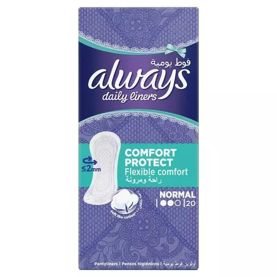 Always Liners Normal 20 Pack