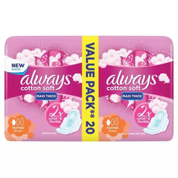 Always Maxi Soft Normal 20 Pack Always Maxi Soft Normal 20 Pack