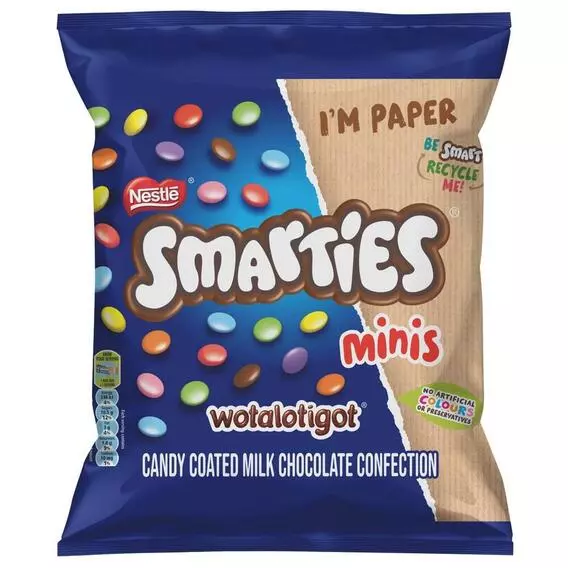 Nestle Smarties Mini Bag 135 G 32X152G