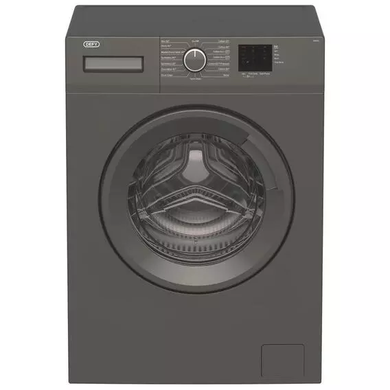 Defy 6KG Front Load Washing Machine Grey DAW382