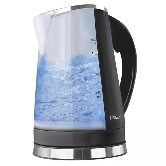 Logik Illuminating Kettle_black RSH-080470