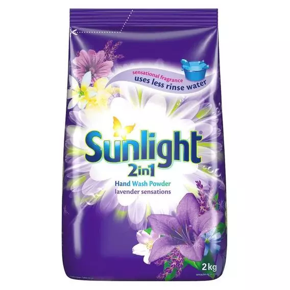 Sunlight Hand Washing Powder Lavender 2kg Sunlight Hand Washing Powder Lavender 2kg