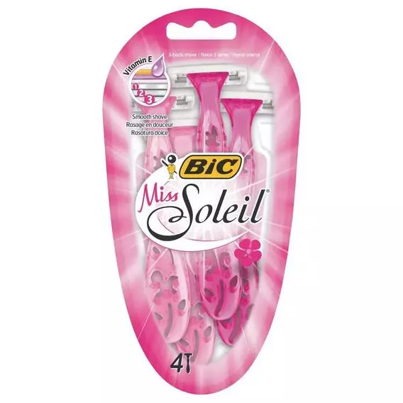 BIC Miss Soleil Disposable Razor Blister 4pk