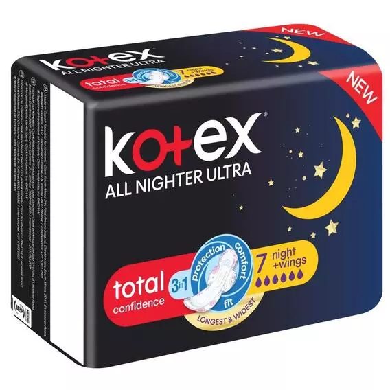 Kotex Kotex Ultra Thin Overnight 7 7S